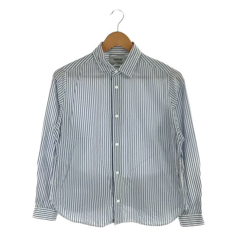 comfort shirt wide（blue-stripe） コンフォートシャツワイド（ブルーストライプ）