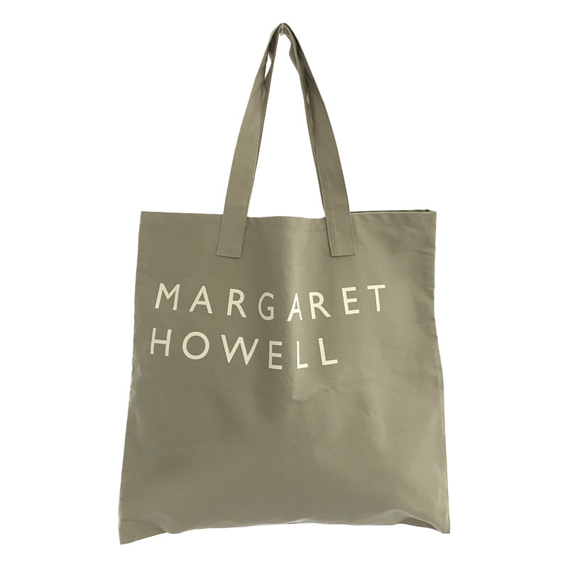 MARGARET HOWELL レザートートバッグ 筆記体旧ロゴ - トートバッグ