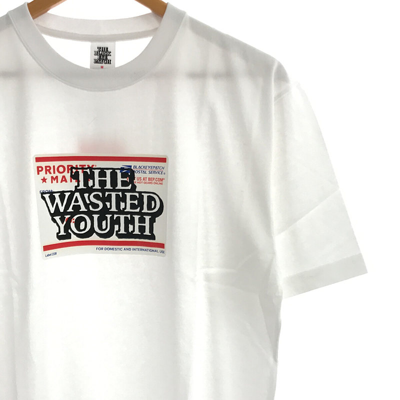 ×WASTED YOUTH プリントTシャツ 保存袋付きBlackEyePatch / ブラックアイパッチ