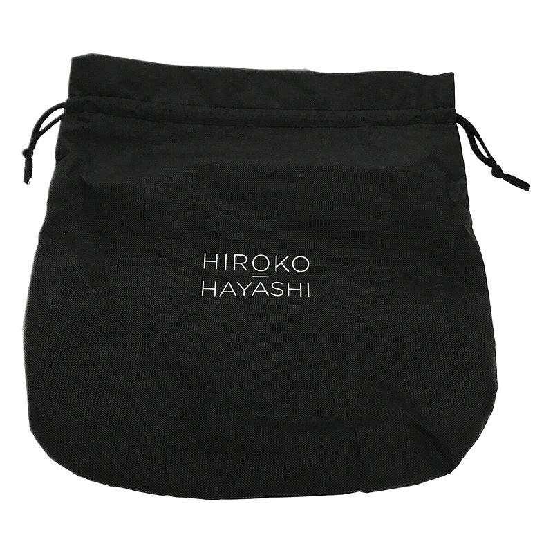 HIROKO HAYASHI / ヒロコハヤシ レザー ハンドバッグ 保存袋あり