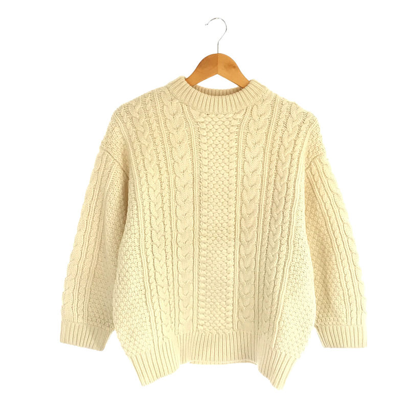 CABLE KNIT クルーネック ケーブルニット | ブランド古着の買取・委託