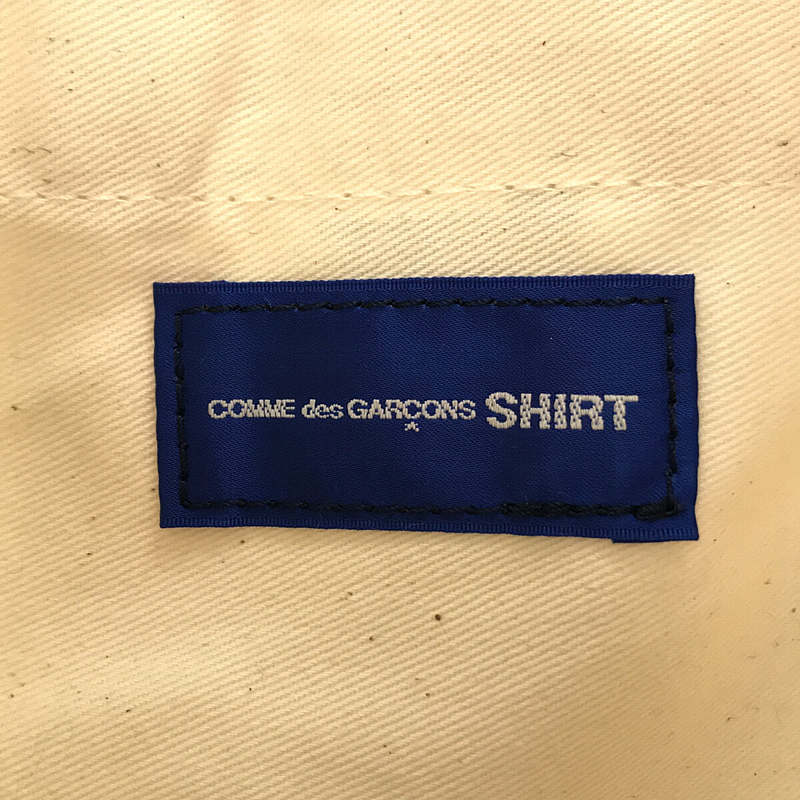 COMME des GARCONS SHIRT / コムデギャルソンシャツ キャラクターパッチ PVC トートバッグ