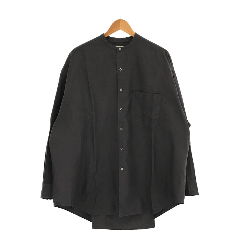 Oxford Oversized Band Collar Shirt オックスフォード バンドカラーシャツGraphpaper / グラフペーパー