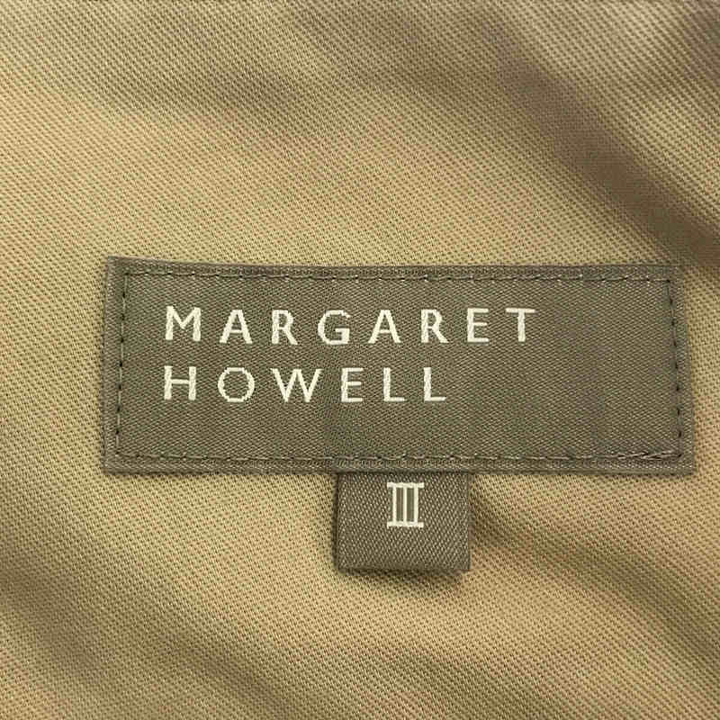 MARGARET HOWELL / マーガレットハウエル コットン ウエストボタン スカート