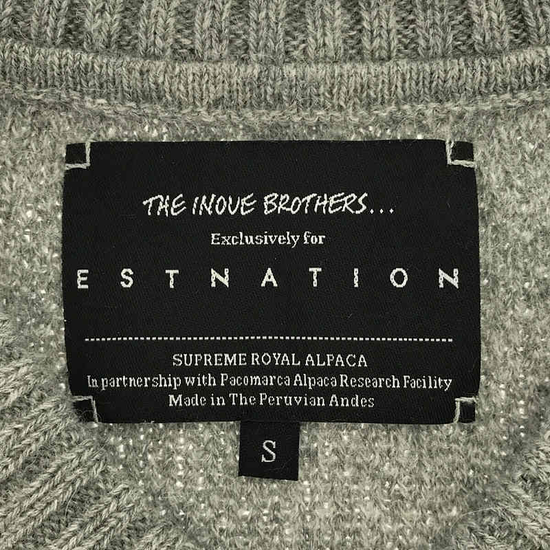 THE INOUE BROTHERS / ザ イノウエブラザーズ ESTNATION EXCLUSIVE Vネックニット セーター