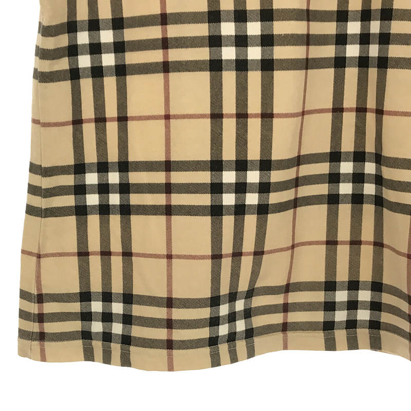 BURBERRY LONDON / バーバリーロンドン ノバチェック コットン混 半袖Tシャツ