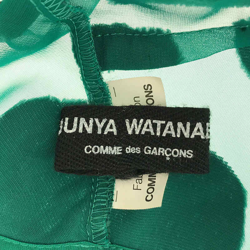 JUNYA WATANABE COMME des GARCONS / ジュンヤワタナベ コムデギャルソン 丸襟 ドット シースルー シャツ ブラウス