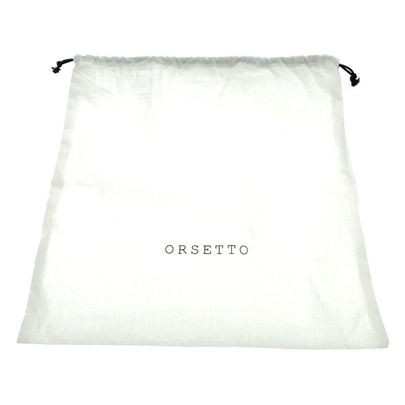 ORSETTO / オルセット MOUSSE レザーショルダー バッグ  保存袋有