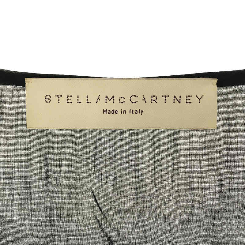 STELLA McCARTNEY / ステラマッカートニー コットンシルク レースカットワーク ブラウス