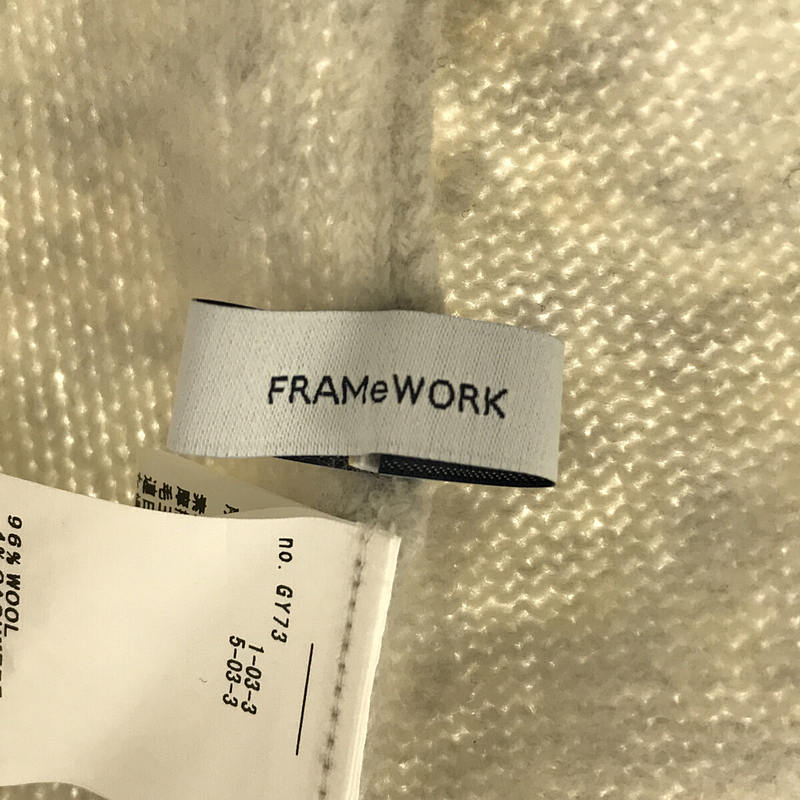 Framework / フレームワーク カシミヤウール タートルネック プルオーバー ニット セーター