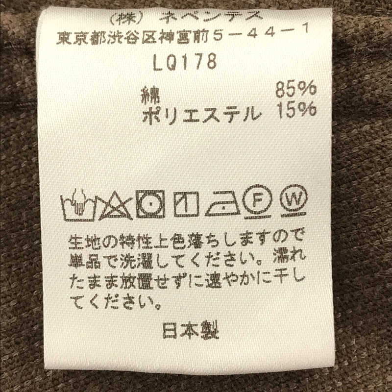 Needles / ニードルス 2022AW H.D. All-In-One Corduroy LQ178 ドローコード付き コーデュロイジャンプスーツオーバーオール ジャンプスーツ