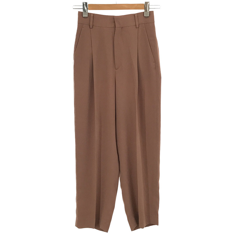 GEORGETTE TUCK PANTS ジョーゼット タック パンツ