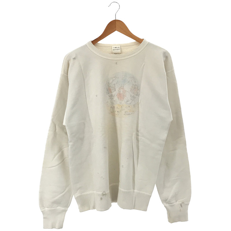 SAINT MICHAEL◇21ss/RAGLAN SWEAT SHIRT/MICHAEL/スウェット/M/コットン/SM-S21-0000-024  - メンズファッション