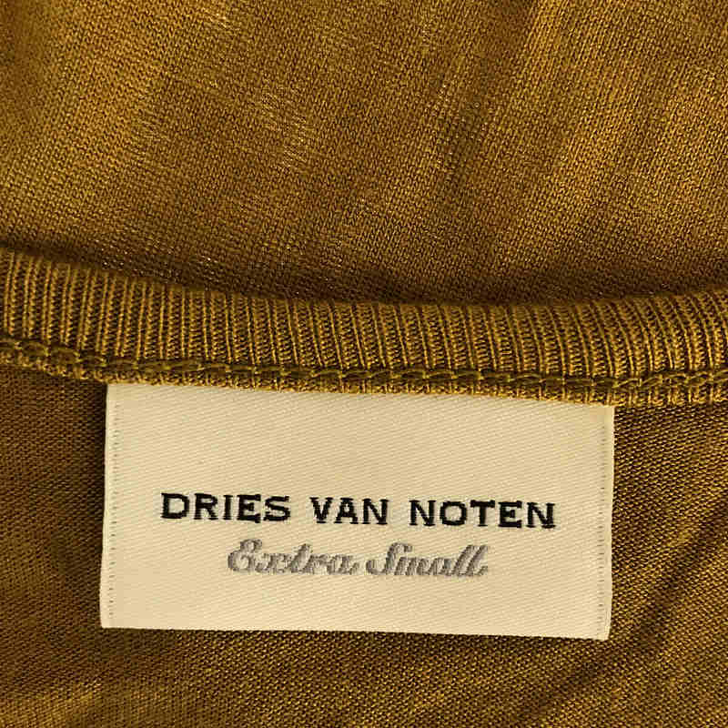 DRIES VAN NOTEN / ドリスヴァンノッテン モーダル カットソー Tシャツ