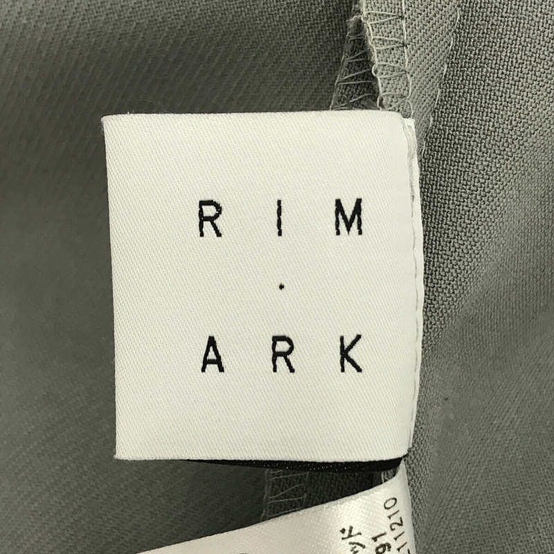 RIM.ARK / リムアーク Back ribbon square tops バックリボン  スクエア ブラウス トップス