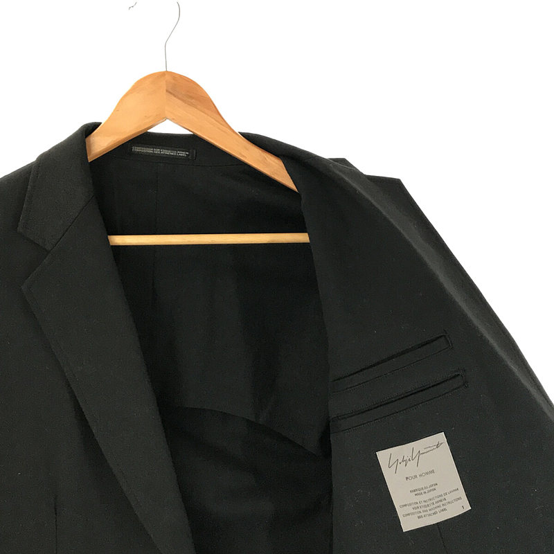 07ss Yohji Yamamoto POUR HOMME ギャザージャケット-