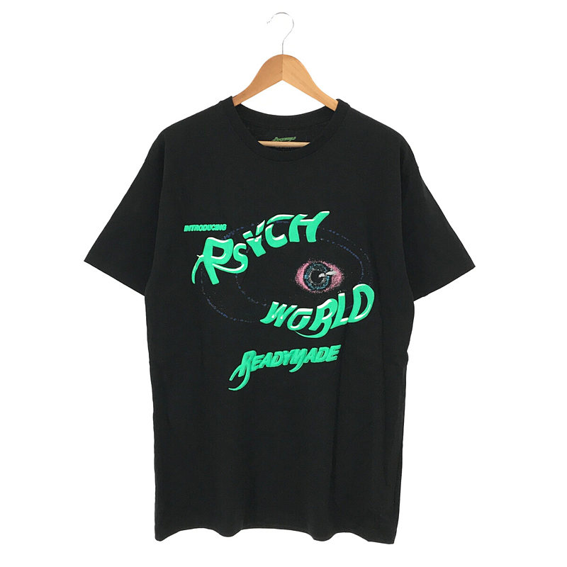 × PSYCHWORLD サイコワールド コラボ 3PACK TEE  ロゴ 発泡 プリント Tシャツ