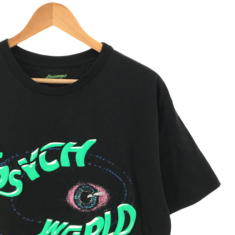 READYMADE / レディメイド × PSYCHWORLD サイコワールド コラボ 3PACK TEE  ロゴ 発泡 プリント Tシャツ