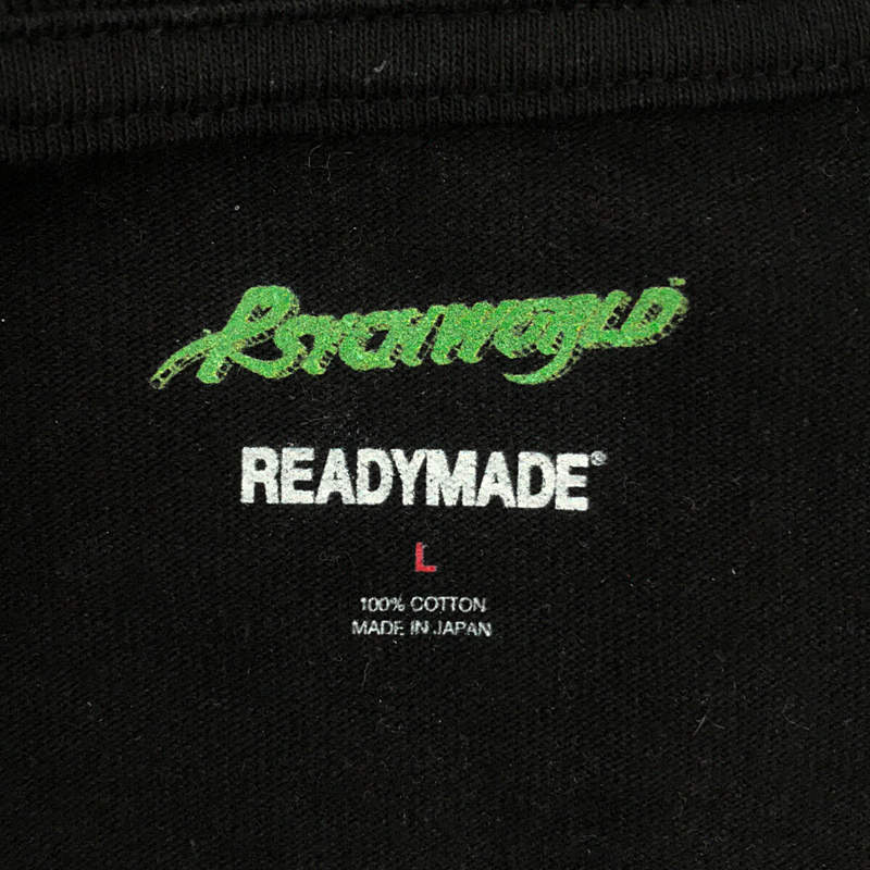 READYMADE / レディメイド × PSYCHWORLD サイコワールド コラボ 3PACK TEE  ロゴ 発泡 プリント Tシャツ