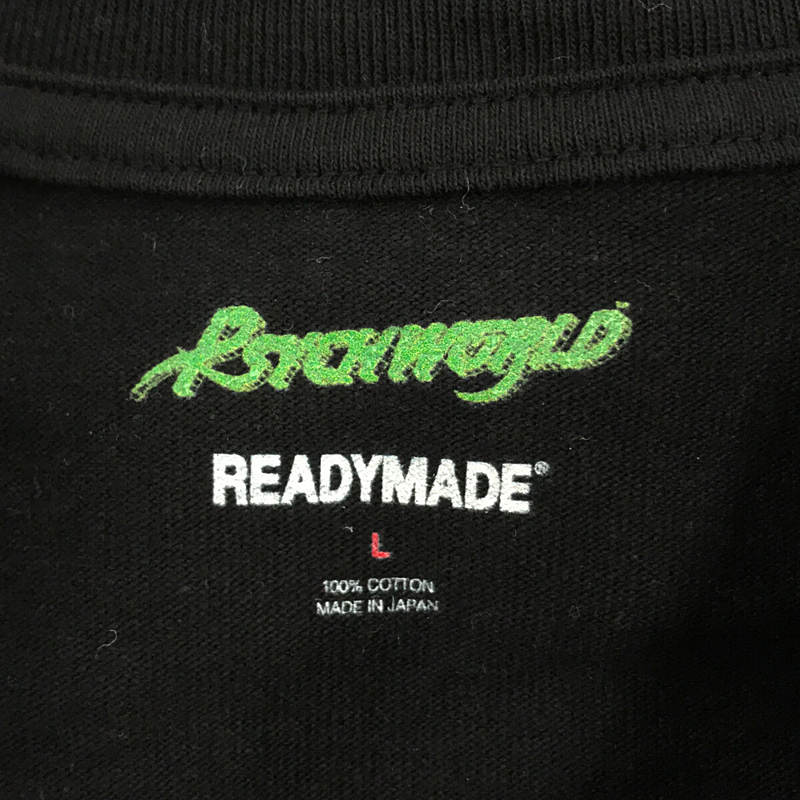 READYMADE / レディメイド × PSYCHWORLD サイコワールド コラボ 3PACK TEE エイリアン ロゴ 両面 プリント Tシャツ