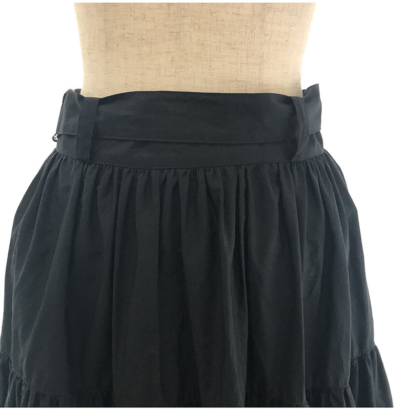 foufou / フーフー super tiered skirt スーパーティアードスカート ベルト付き