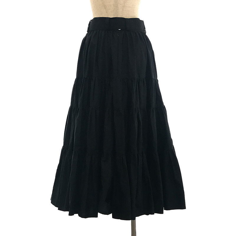 super tiered skirt スーパーティアードスカート ベルト付きfoufou / フーフー