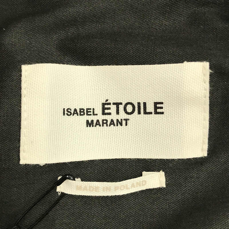 ISABEL MARANT ETOILE / イザベルマランエトワール ウール ヘリンボーン ツイード オーバーサイズ シャツ ジャケット