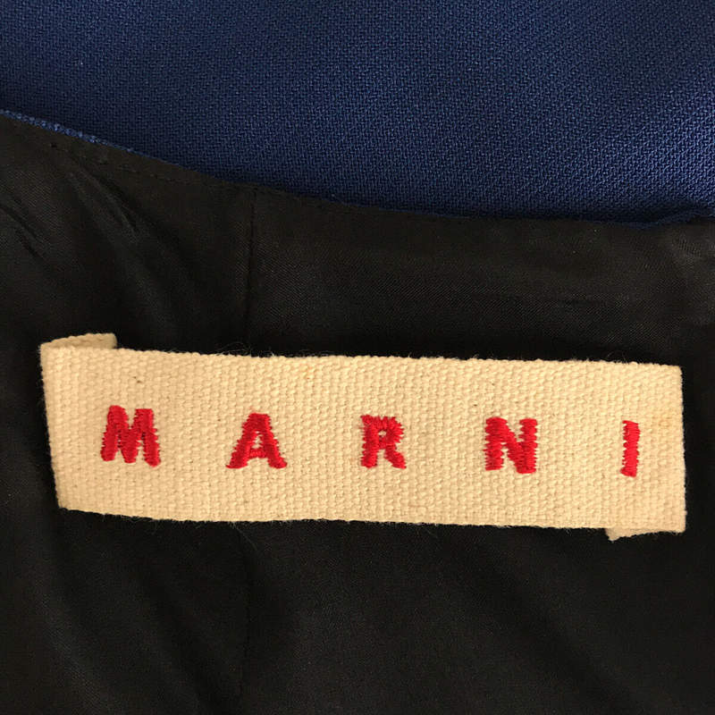 MARNI / マルニ クルーネックプルオーバー チュニック ミニワンピース