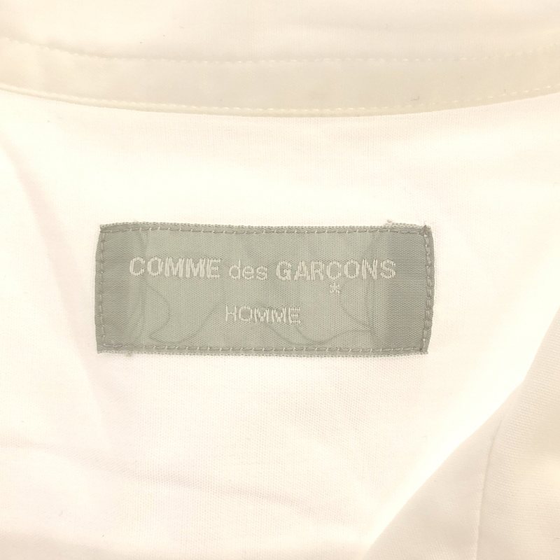 COMME des GARCONS HOMME / コムデギャルソンオム 90s ヴィンテージ 銀タグ 異素材パッチワーク オープンカラーシャツ