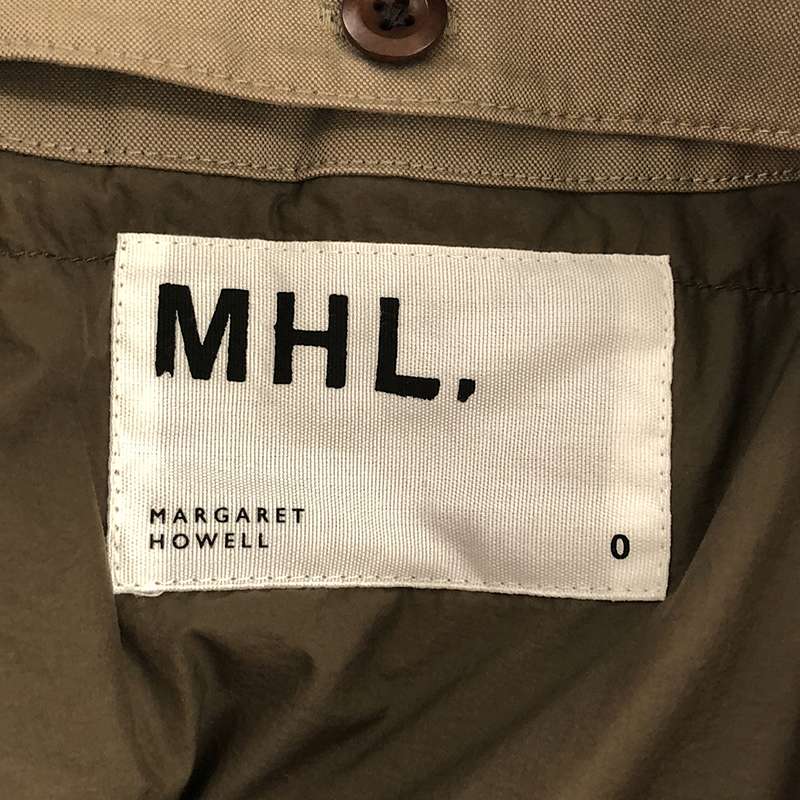 MHL. / エムエイチエルマーガレットハウエル ダウンライナー付 ステンカラーコート