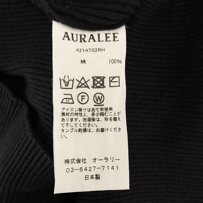 AURALEE / オーラリー FOR Ron Herman ハイネックリブニット