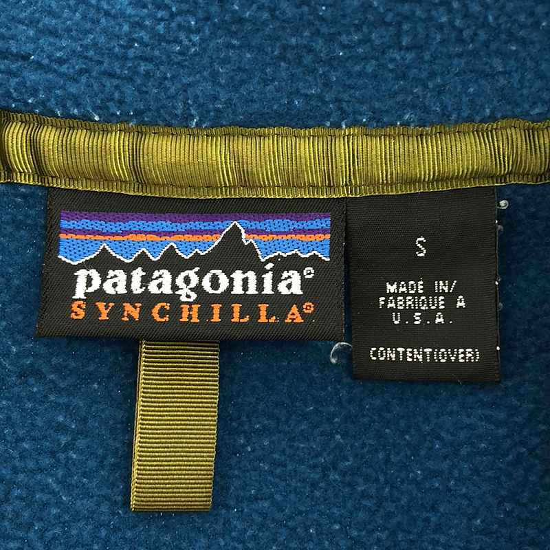 Patagonia / パタゴニア ヴィンテージ 99年モデル USA製 シンチラ スナップT フリース プルオーバージャケット