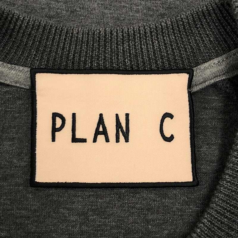 Plan C / プランシー L/S SWETER プリントスウェット