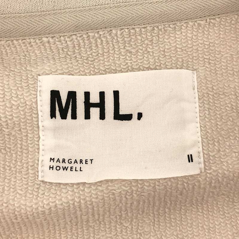 MHL. / エムエイチエルマーガレットハウエル ハーフジップ スウェット プルオーバー