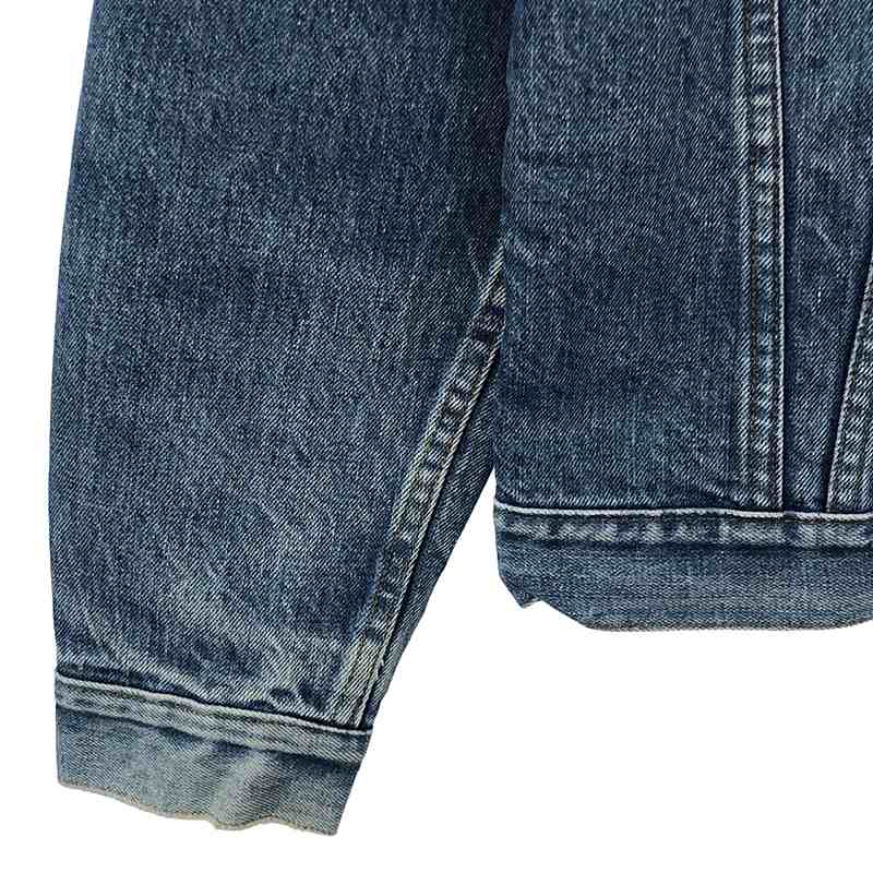 Levi's / リーバイス 70s ヴィンテージ USA製 71205-0317 刻印52 裏地ブランケット ロング丈 デニム トラッカージャケット