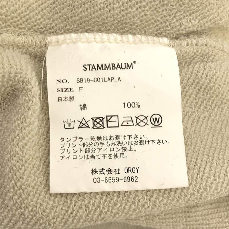 L'Appartement / アパルトモン 【 STAMMBAUM / シュタンバウム 】LOGO H/S Sweat / ロゴ スウェット プルオーバー