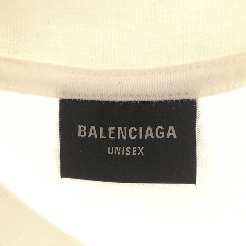 BALENCIAGA / バレンシアガ 764235 TPVL9 / パリトロピカル 両面プリント オーバー Tシャツ / ユニセックス
