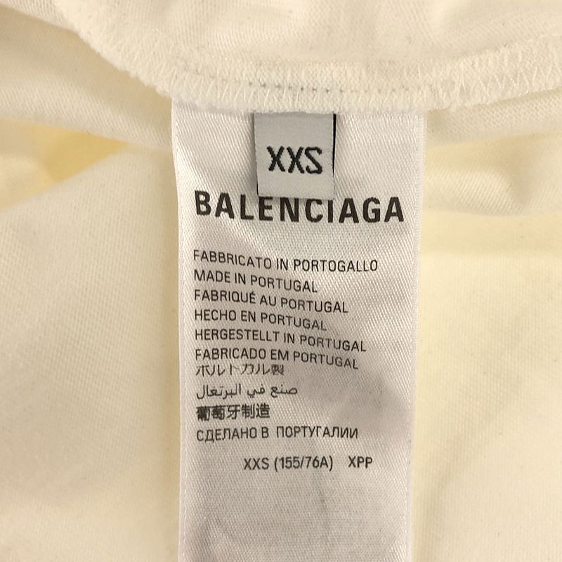 BALENCIAGA / バレンシアガ 764235 TPVL9 / パリトロピカル 両面プリント オーバー Tシャツ / ユニセックス