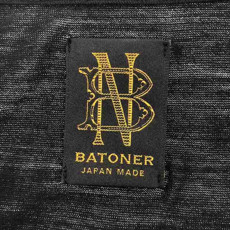 BATONER / バトナ― ウール クルーネックTシャツ