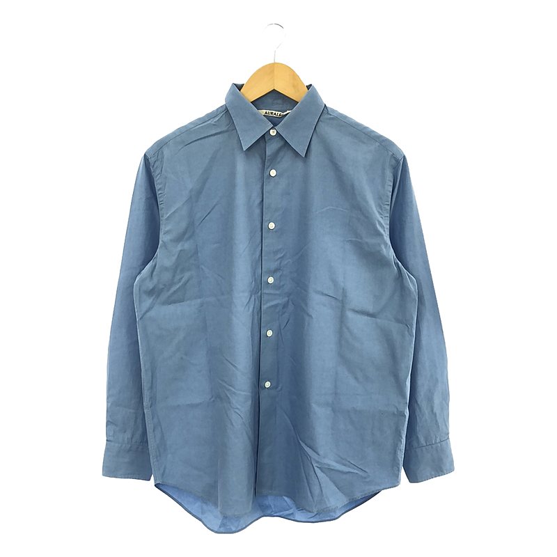 WASHED FINX TWILL SHIRT / ウォッシュド フィンクス ツイル シャツ | ブランド古着の買取・委託販売 KLD USED  CLOTHING