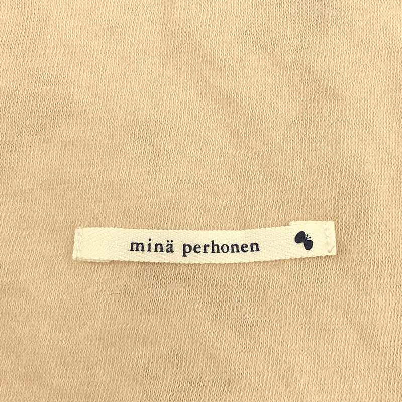 mina perhonen / ミナペルホネン 刺しゅう 総柄 ストール