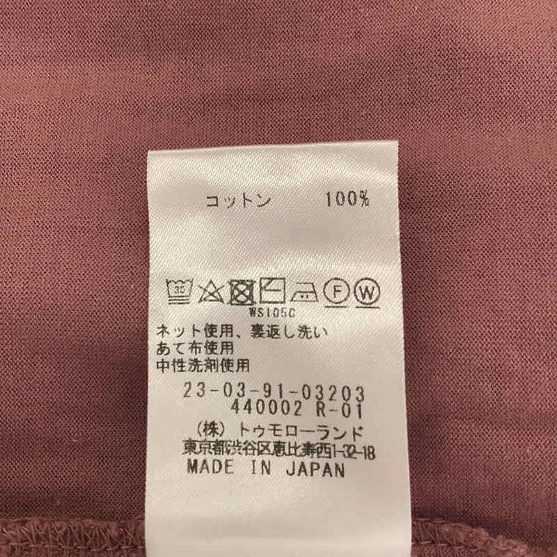 GALERIE VIE / ギャルリーヴィー サイドスリット カットソーワンピース