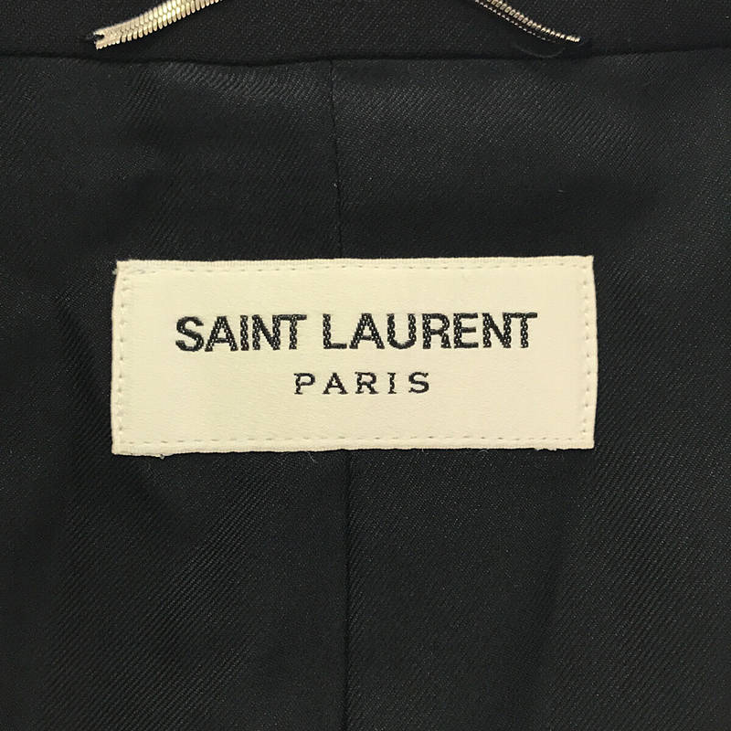 SAINT LAURENT / サンローラン エディ期  2B ウール テーラードジャケット