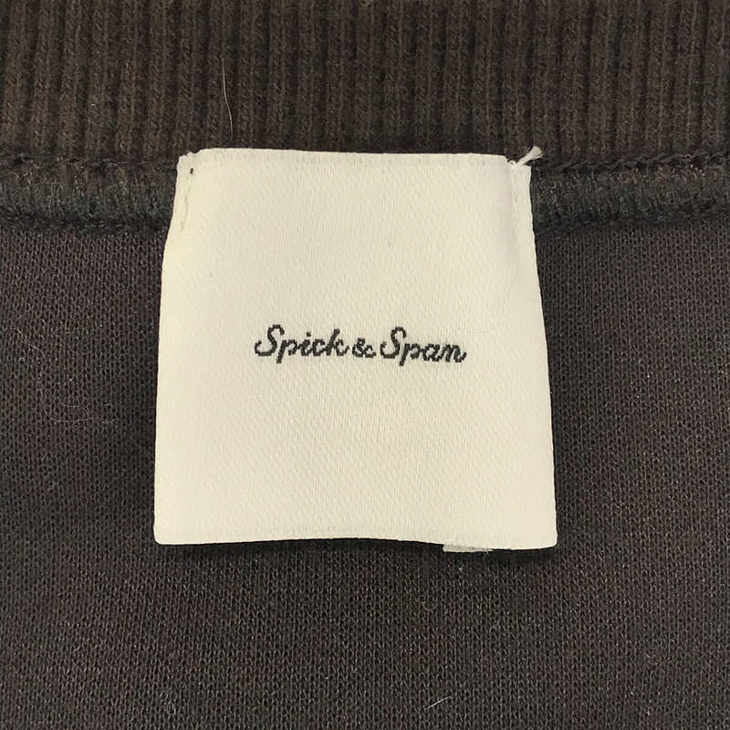 Spick and Span / スピックアンドスパン サイドジップダンボールプルオーバー