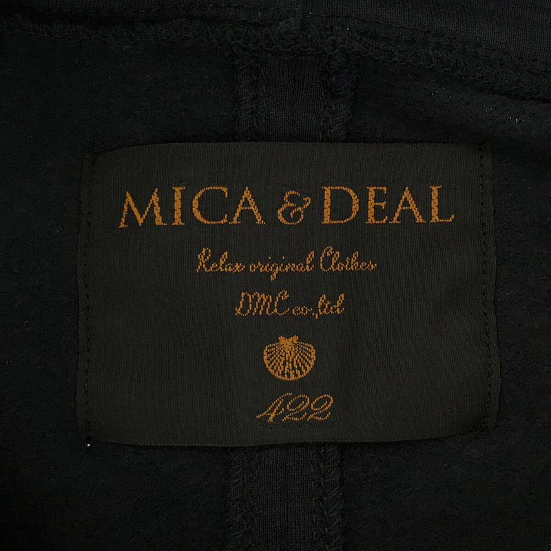 MICA&DEAL / マイカアンドディール MICALLGE ロゴスウェットパーカー