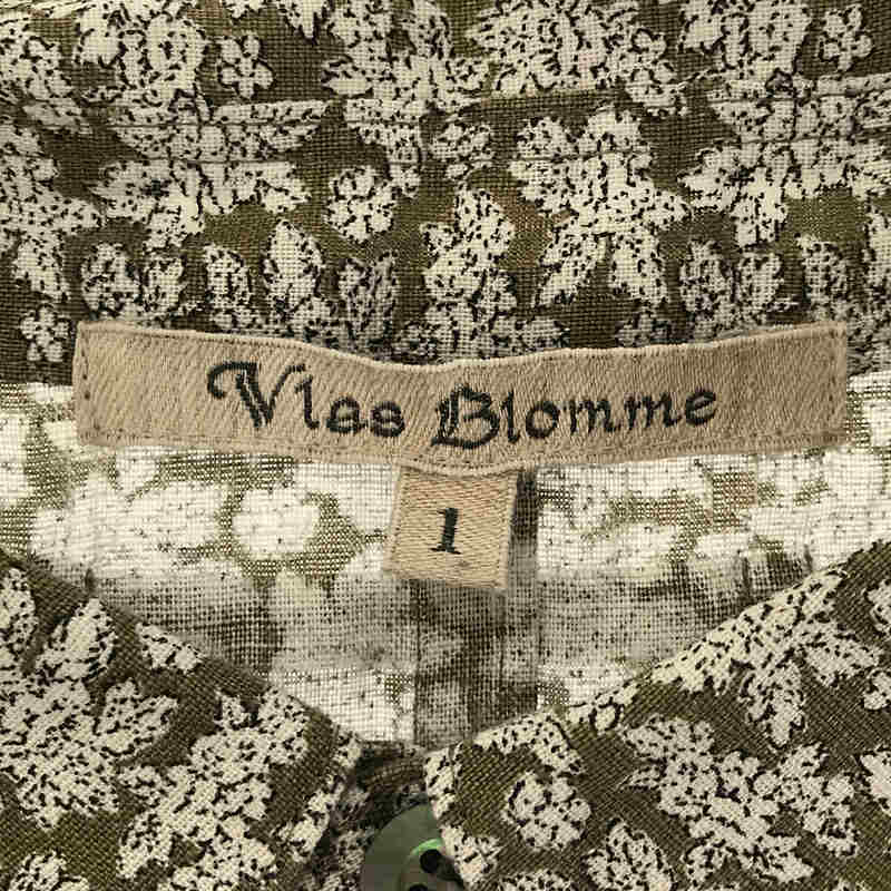Vlas Blomme / ヴラスブラム リネン サイドポケット シャツ