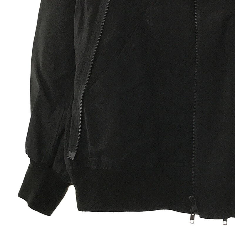 REGULATION Yohji Yamamoto / レギュレーションヨウジヤマモト MILITARY BACK SATIN R-3WAY BOMBER バックサテン 3WAY ボンバージャケット