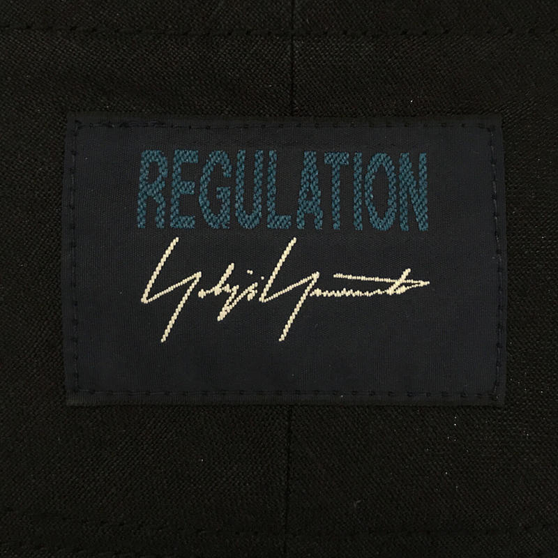 REGULATION Yohji Yamamoto / レギュレーションヨウジヤマモト MILITARY BACK SATIN R-3WAY BOMBER バックサテン 3WAY ボンバージャケット