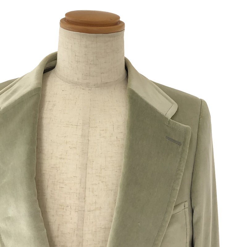 GUCCI / グッチ ベルベット 2B テーラードジャケット