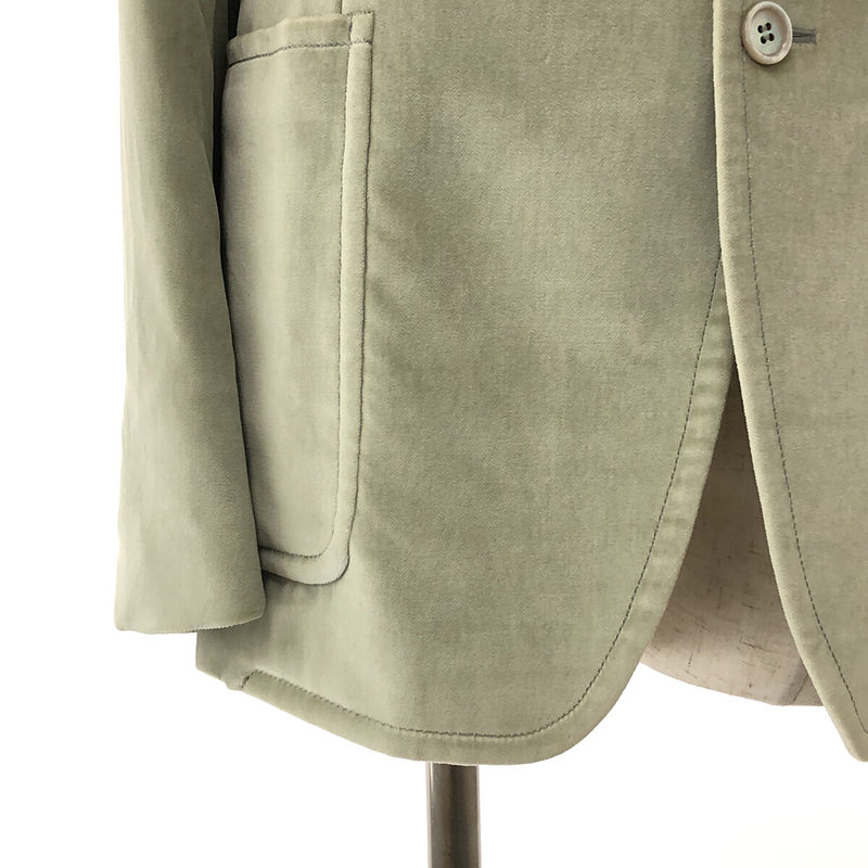 GUCCI / グッチ ベルベット 2B テーラードジャケット